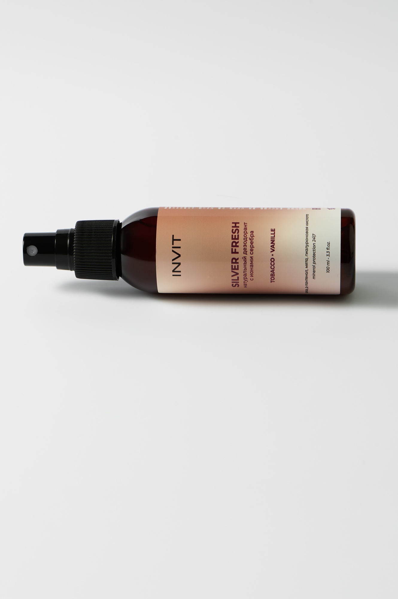 Фото Дезодорант-спрей для тела натуральный табак-ваниль